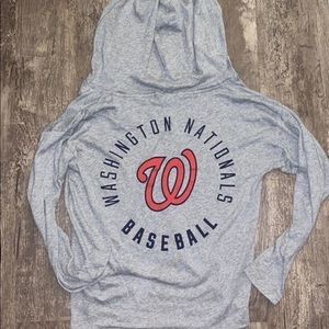 VICTORIAS SECRET PINK- Nationals Pullover Size M